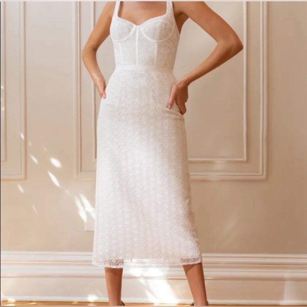 Jenny Yoo Kieran dress- white